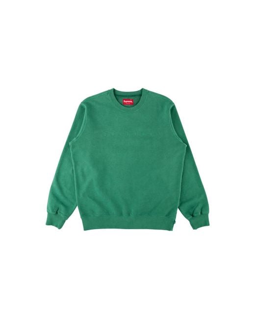 supreme overdyed crewneck sweatshirt
