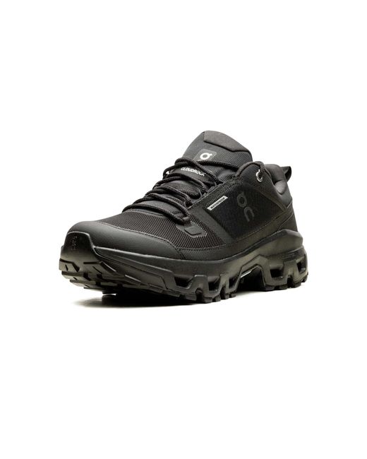 On Shoes Black Cloudrock Low Wp 3Mf10251043" for men