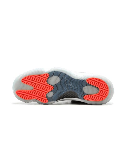 Nike Black Air 11 Retro Low "Infrared" 528895 023" for men