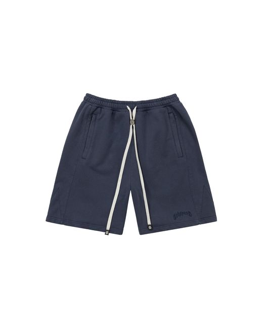 GODSPEED NEW YORK Blue Godspeed Vital Terry Shorts Gs329" for men