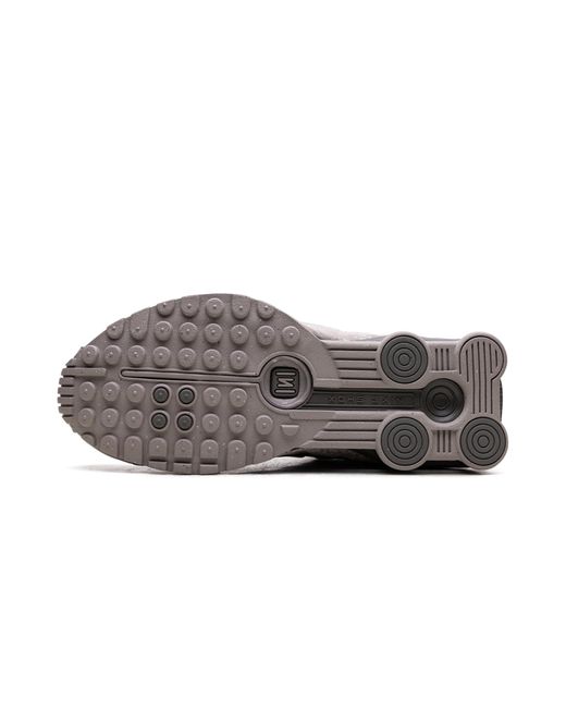 Nike Gray Shox R4 "Flat Pewter Floral" Hv0934 001"