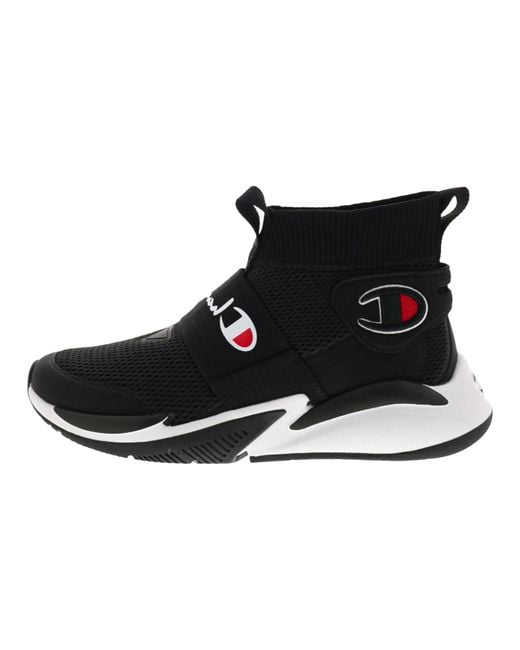 Champion Black Xg Pro Pull-On High Top Cp101327M" for men