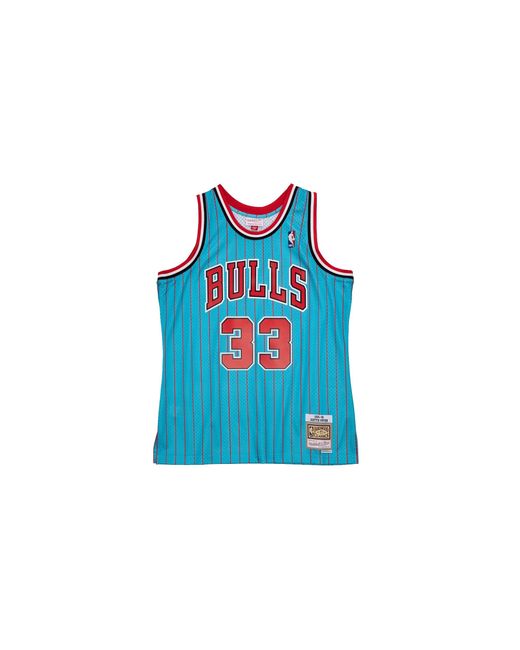 Mitchell & Ness Blue Nba Scottie Pippen Reload 2.0 Swingman Jersey "1995 Chicago Bulls for men