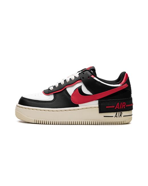 Nike Black Air Force 1 Shadow "University" Dr7883 102"