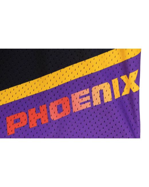 Mitchell & Ness Black Authentic Shorts "Nba Phoenix Suns 96-97" Ashrlg18039 Psublck96" for men