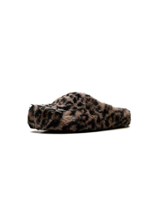 Bravest Studios Black Leopard Claw Mule Leopard" Bs49" for men