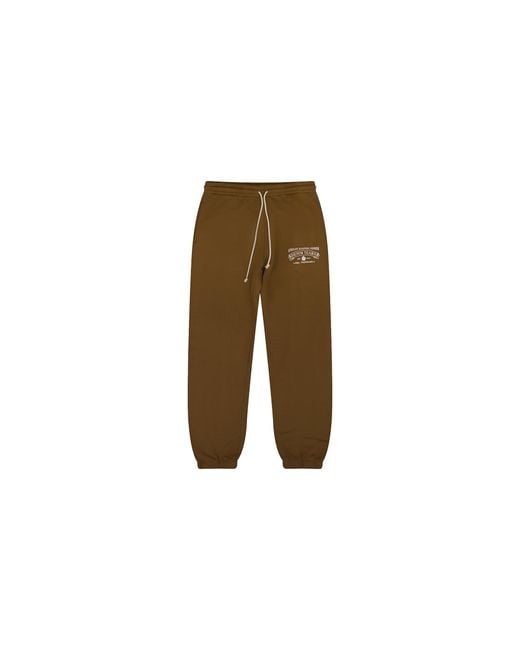 DENIM TEARS Black Adg Sweatpants "Toasted Peanut" Dt801" for men