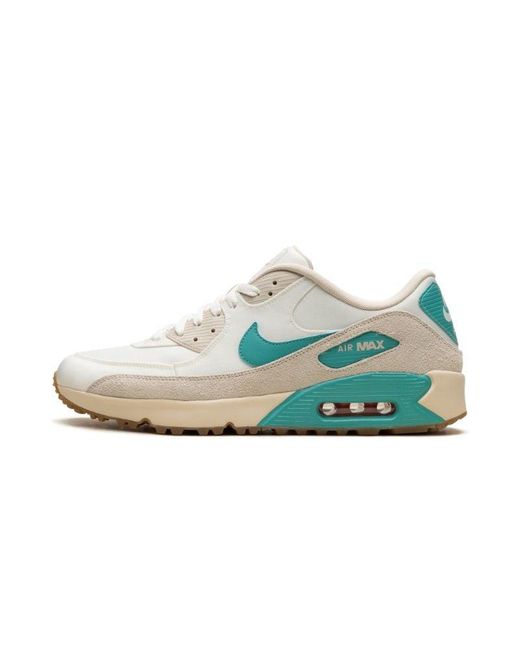 Nike Black Air Max 90 Golf "sail Washed Teal" Shoes for men