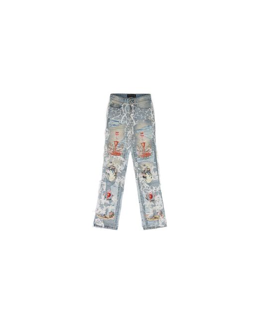 Who Decides War Black Chalice Straight-Fit Jeans 1120570008Ss24"
