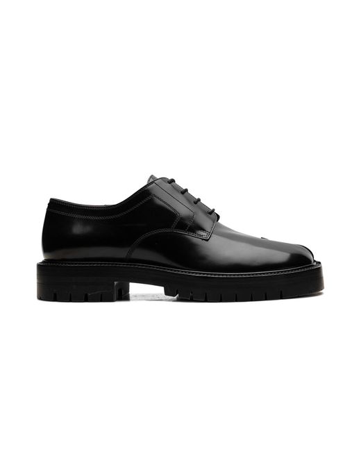 Maison Margiela Black Tabi County Lace-Up S57Wq0188P3827H8396" for men