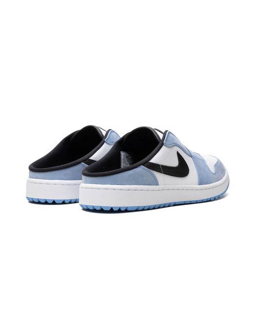 Nike Black Air 1 Mule Golf "university Blue" Shoes for men