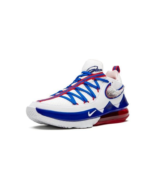 Nike Blue Lebron 17 Low "tune Squad" Shoes for men