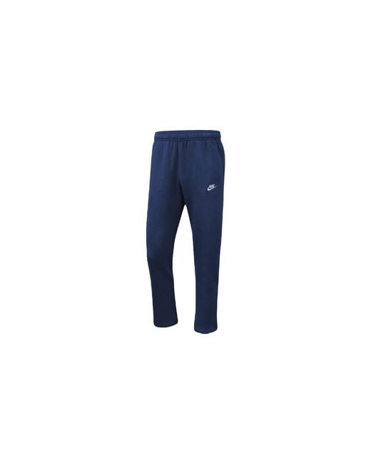 Nike Black Club Fleece Bungee Pants "Midnight" Bv2707 410" for men