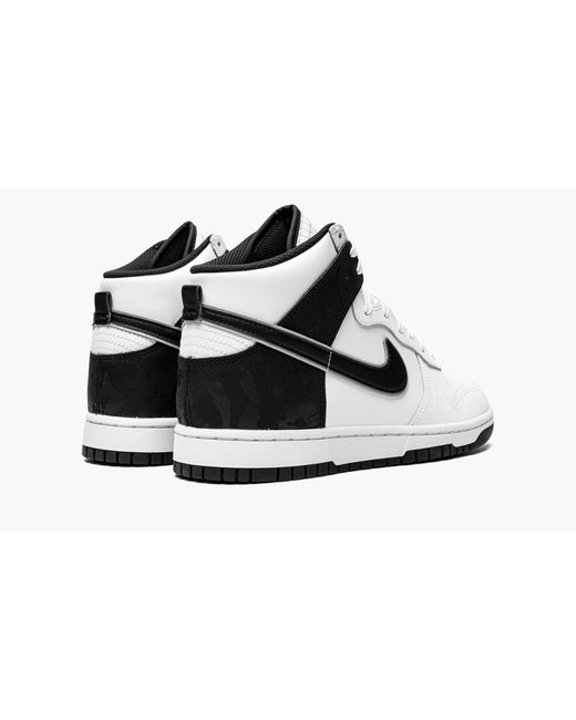 Nike Rubber Dunk High Retro Se "white Black Camo" Shoes for Men | Lyst UK