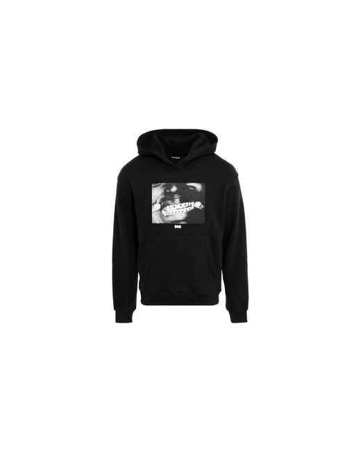 NAHMIAS Black Crystal Grillz Hoodie "Kodak for men