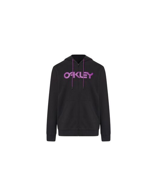 Oakley Teddy Full Zip Hoodie "Blackout Ultra" Foa403057 9Eb" for men