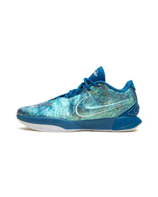 Nike Blue Lebron 21 "Abalone" Fn0708 400" for men