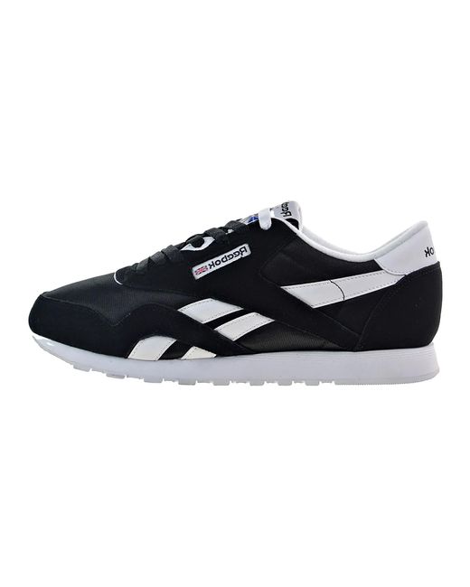 Reebok Black Classic Leather Nylon - 6606"