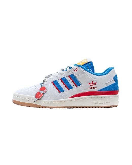 Adidas Blue Forum Lo Cl Jr6383" for men