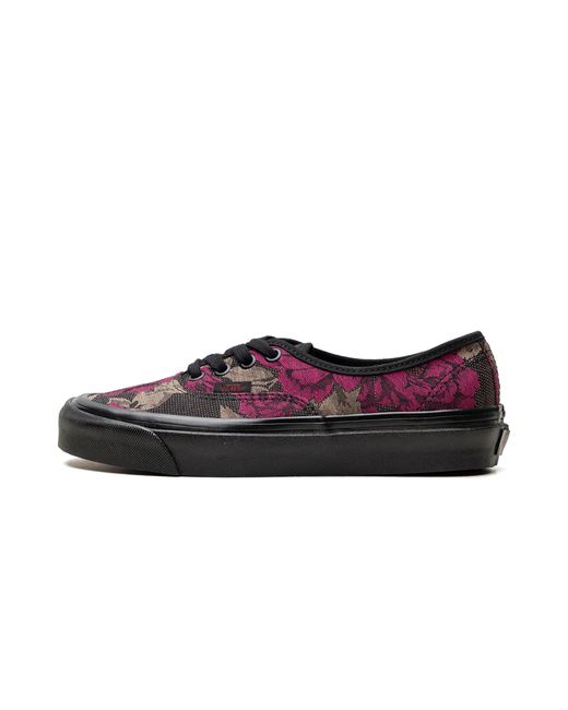 Vans Black Anaheim Factory Authentic 44 Dx "Roses" Vn0A5Kx4 8Fh" for men