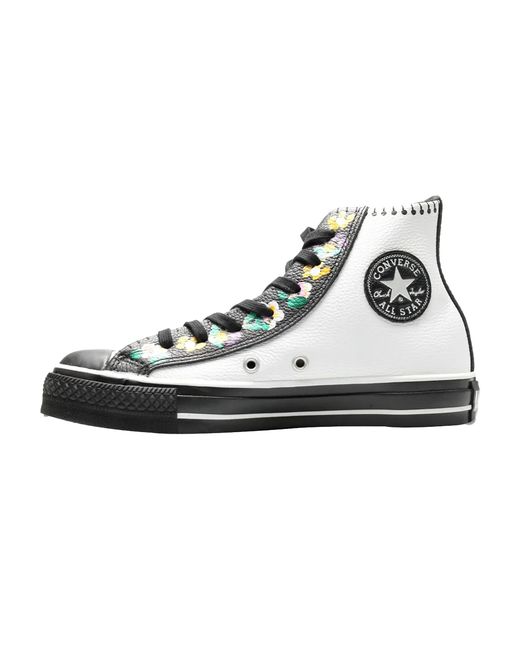 Converse Black All Star Matryoshka High Sneakers "Chuck Taylor" 1V338" for men