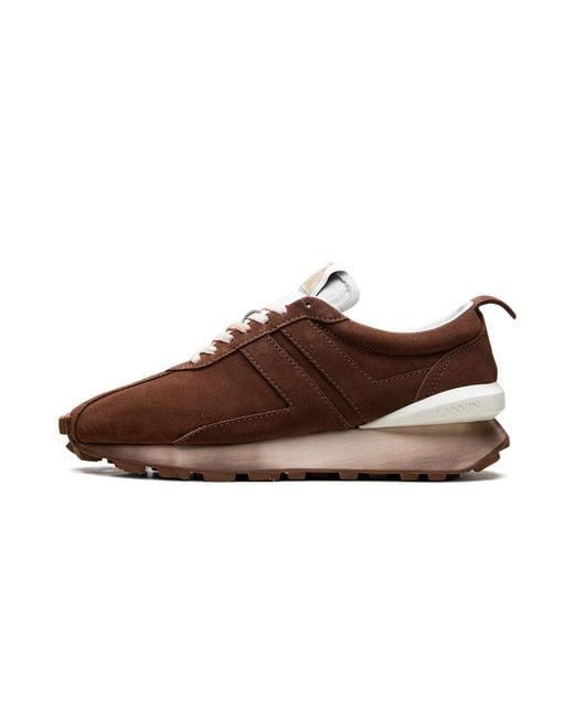 Lanvin Brown Bumper Sneakers Fm Skbrun Vesu H20 631" for men