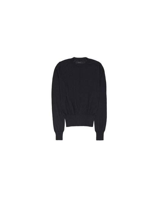 Amiri Black Distressed Cashmere Jumper Ps22Wkl007_Blk"