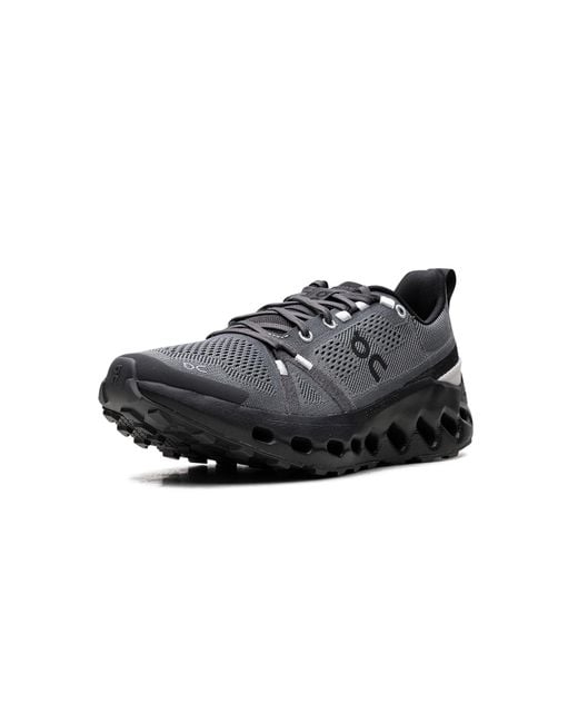 On Shoes Black Cloudsurfer Trail "Eclipse" 3We10100264"