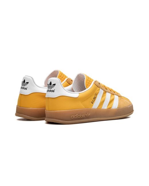 Adidas Yellow Gazelle Indoor "Crew Gum" Ie6606" for men