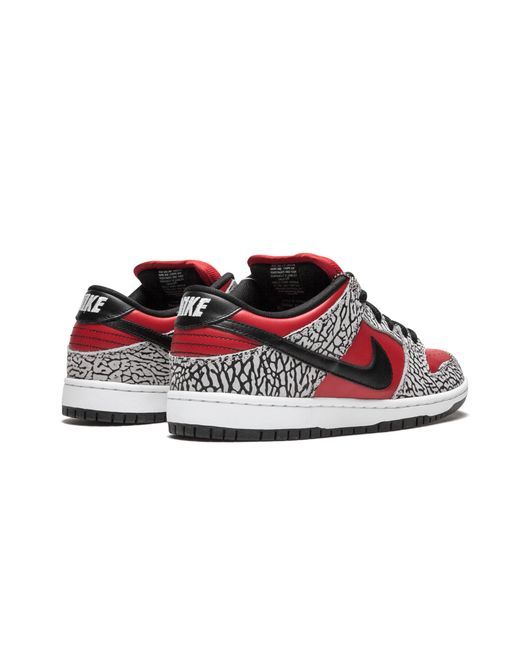 Nike Black Sb Dunk Low Premium "Supreme for men