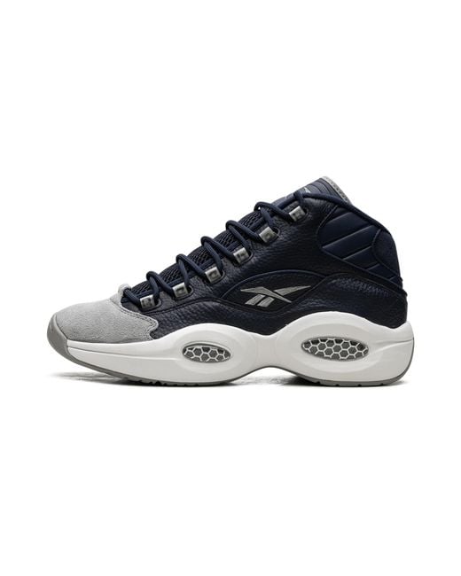 Reebok Blue Question Mid "Georgetown" Fx0987" for men