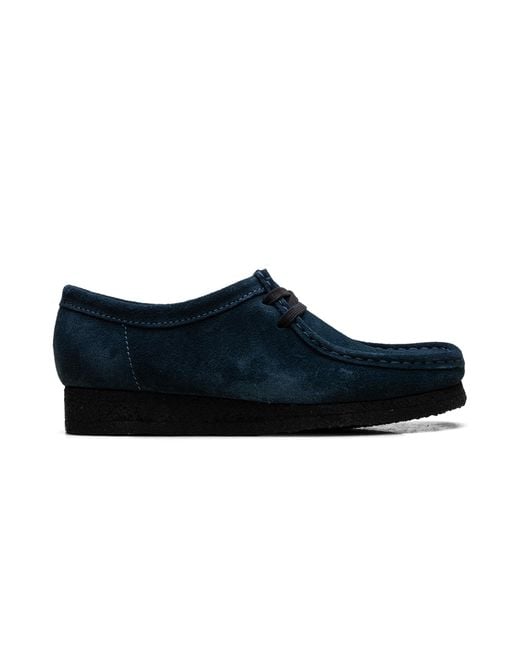 Clarks Black Wallabee "Deep Suede" 26173243"