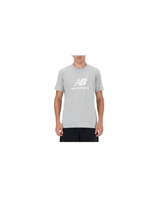 New Balance Black Sport Essentials Logo T-Shirt "Athletic Mt41502Ag" for men