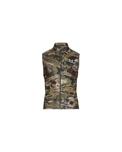 Under Armour Black Off Grid Zephyr Fleece Camo Vest "Forest Camo 1316864 940" for men