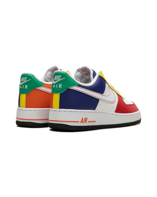 Nike Blue Air Force 1 Low "Rubik's Cube" Fn6840 657" for men