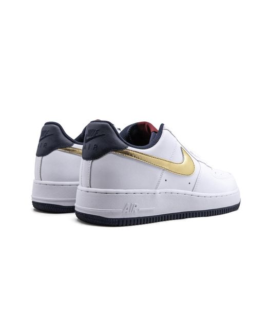 Nike Black Air Force 1 '07 Obsidian" 315122 171" for men
