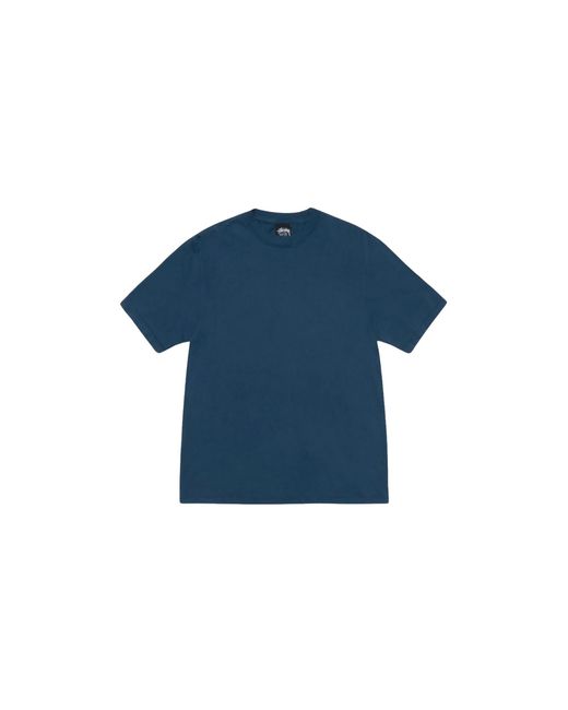 Stussy Blue Buana Pigment Dyed T-Shirt Stus379" for men