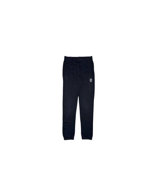 Chrome Hearts Black Embroidered Eye Chart Cross Logo Sweatpants Chrm1214" for men