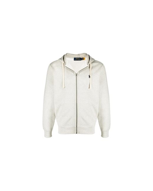 Polo Ralph Lauren Black Core Replen Full Zip Hoodie 710548546 002" for men