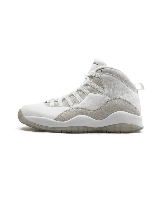 Nike Gray Air Retro Ovo "Ovo" Shoes for men