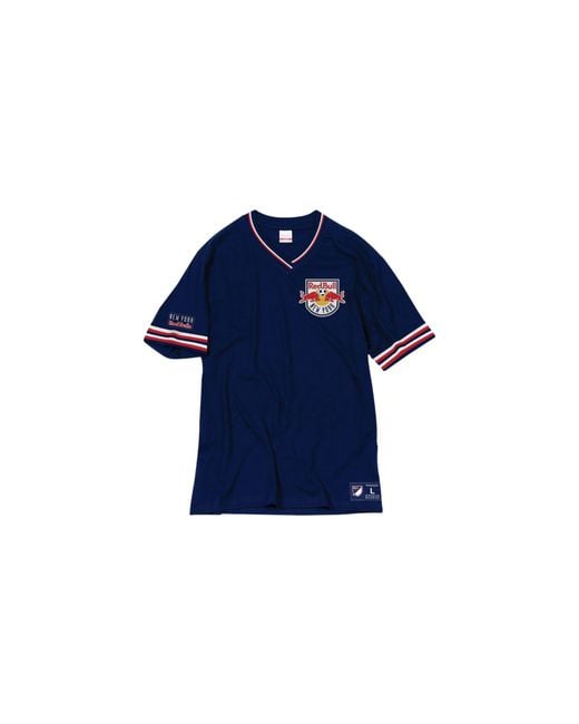 Mitchell & Ness Blue Mls Overtime Win Vintage T-Shirt "New York Bulls for men