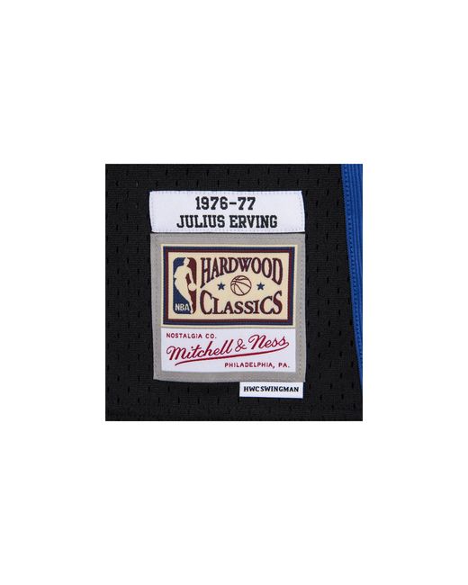 Mitchell & Ness Black Nba Julius Erving Reload Swingman Jersey "1976 Philadelphia 76Ers for men