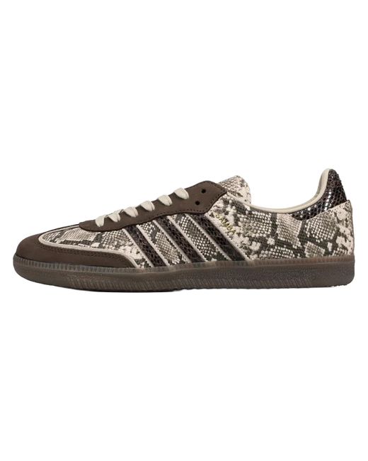 Adidas Black Samba Og Khaki Snakeskin" Ki5618" for men