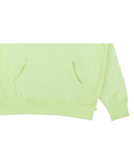 Supreme Green Box Logo Hooded Sweatshirt "Fw17" Su3109"
