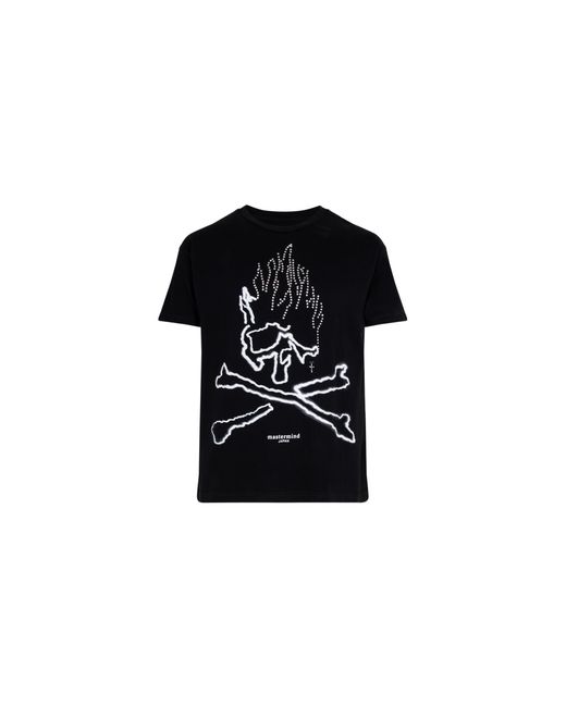 Travis Scott Black Skull T-Shirt "Cactus Jack X Mastermind" Cjfm Ss02"