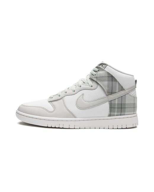 Nike Black Dunk High "Plaid for men