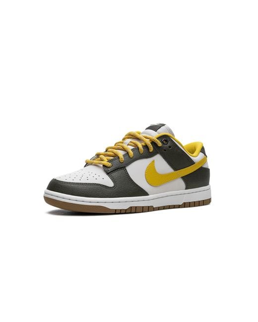 Nike Black Dunk Low "Cargo Khaki Vivid Sulfur" Fv3629 371" for men