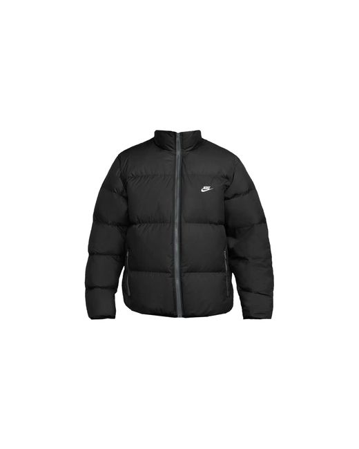 Nike Black Sportswear Club Therma-Fit Down Puffer Jacket Ib2975 010" for men