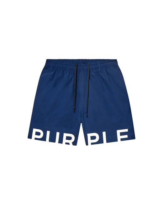 Purple Brand Blue All Around Shorts P504 Pbrs226" for men
