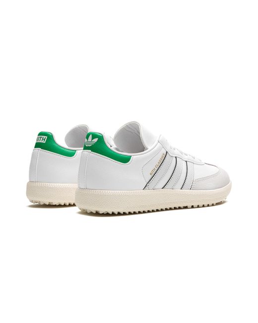 Adidas White Samba Golf "Kith for men